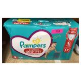Pampers cruisers - size 4, 108ct