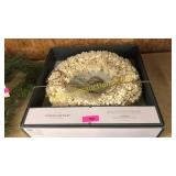 Threshold flower wreath