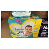Pampers swaddlers- size 2, 148 ct