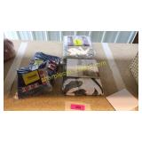 Shower curtain, hand towels, curtains-84"