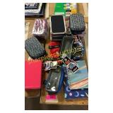 Pencil cases, notebooks