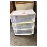 3 tier plastic oragnizer