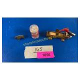 Vintage toothpick holder, lighter, miniature Bison