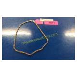 .925 necklace w/ multi-colored stones