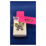 .925 butterfly pendant