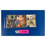 3 former Hawkeye NFL cards, Dwight, Cook, Greene