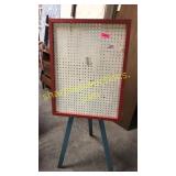 Pegboard/easel