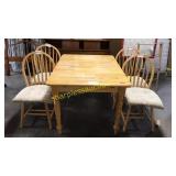 Dining table with 4 chairs