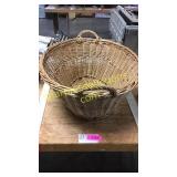 Large wicker basket