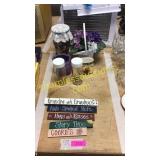 Decor flowers, home decor, misc