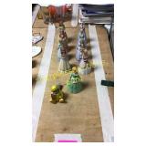 Women figurines bells