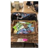 Bike seats, kids toothbrush