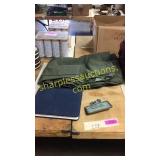 Air mattress, garden decor, baby boy scrapbook