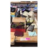 Slippers, boots, coach wallet, wallets