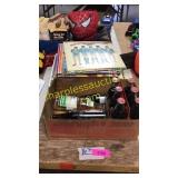 Coke bottles, records, misc