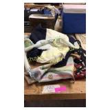 Baby bags, basket, misc