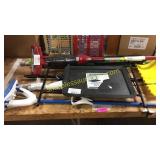 Garden tools, vacuum, misc