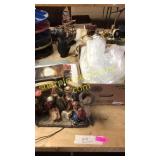 Curtains, decor, bags misc