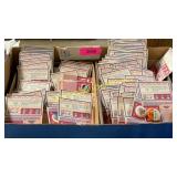 Box of political buttons