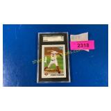 Graded 2010 Bowman Prospects baseball card