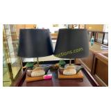 2 Duck lamps