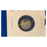 1856 -3 cent silver coin