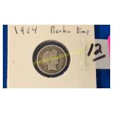 1904 barber dime