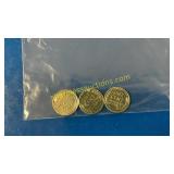 1943 steel cents PDS