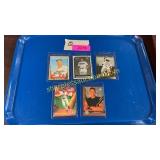 5 baseball cards