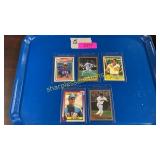 5 baseball cards