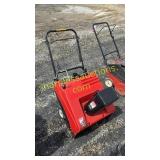 Gas snow blower