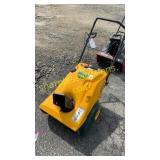 Yard man snowblower gas