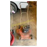 Red push mower gas