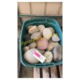 Tote of Colorado river rock