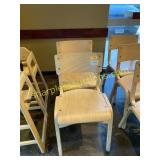 Wooden chairs, Qty 2