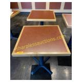 Square Pedestal table