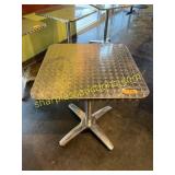 Pedestal Square Patio Table