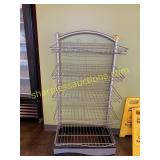 Potato chip display rack