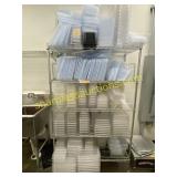 Metal Rack, 5 shelves, 4ft