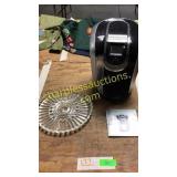 Keurig, glass serving tray