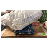 Pillows, table cloths