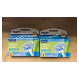 Box of equate razor cartridges