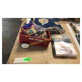 Throw blanket, table cloth, furbys, wagon