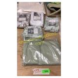 Standard shams, queen sheets