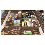 Ceramic figures, salt&pep shakers, misc