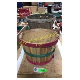 Vintage orchard baskets