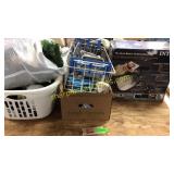 Air bed, misc kitchen, fan parts, misc home