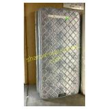 Twin long mattress and box spring set