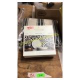 Dinner plates, throw pillow