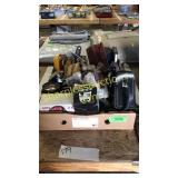 Box of vintage camera